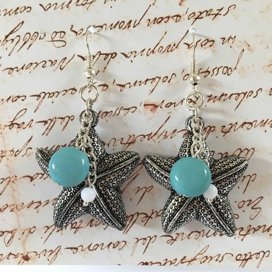 Starfish earrings 
