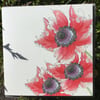 Beautiful Poppy Greeting card 