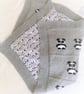 Knitting Pattern for Panda Cushion and Blanket.  Digital Pattern - Image 10