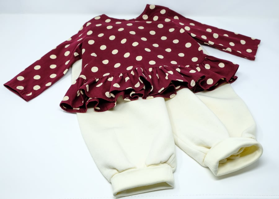 Cotton Jersey Top & Pants 12 - 18 months