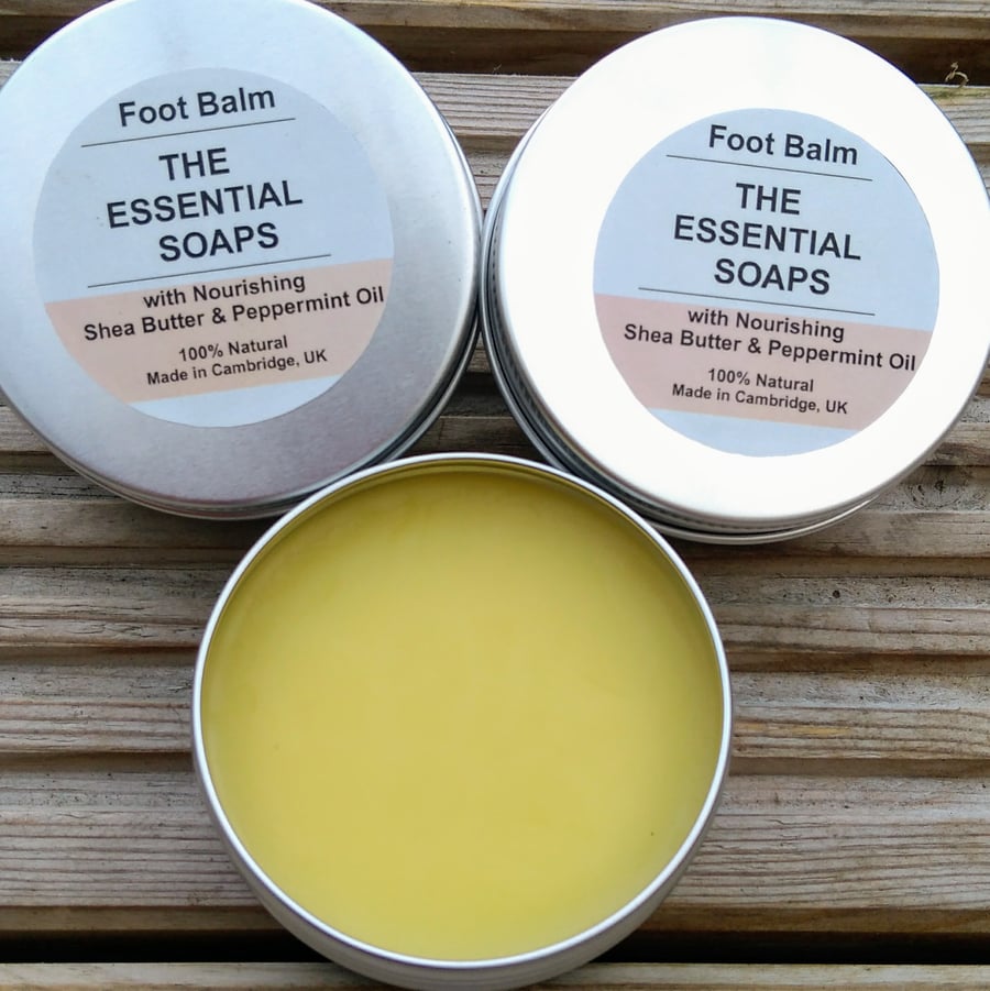 Organic Foot Balm, Feet Care, Cracked Heels, Foot Massage, Self Care, Gifts
