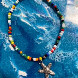 Starfish Rainbow Bracelet (459)