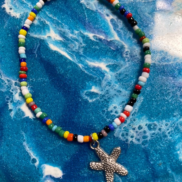 Starfish Rainbow Bracelet (459)