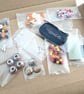 Statement Necklace Kit - with Handcrafted Swirled Enamel Discs. - Image 6