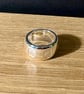 "Napalm" - Heaviest Sterling Silver Ring - 25g - Made To Any Size - 13mm x 3.5mm - Image 8