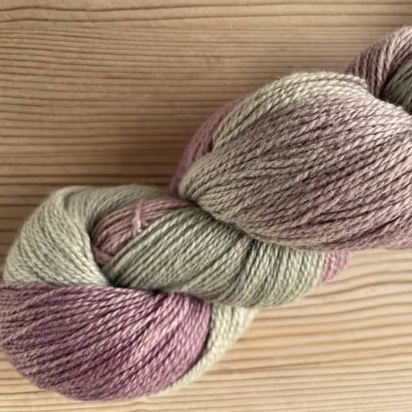 Hand Dyed Cashmere Blend Laceweight Yarn, 50g