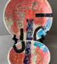 Multicoloured floral Pie & Cake ceramic plates.  - Image 1