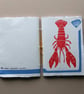 Handprinted Lobster notebook - Image 9