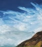 Wastwater, Lake District Summer Landscape Original Painting - Image 4
