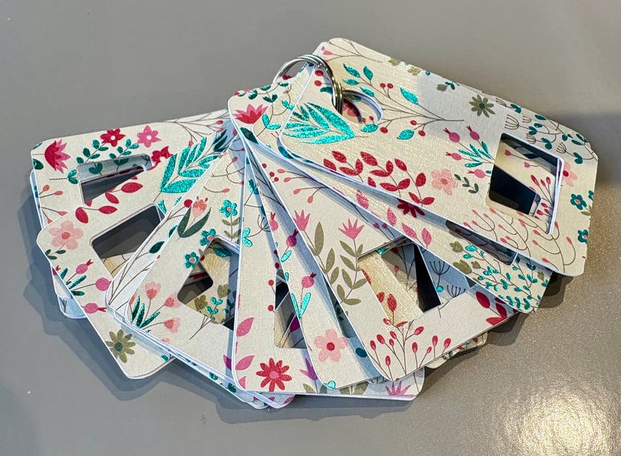 Floss Drops ,Thread Organiser Cards, Embroidery Floss Holders – Pack of