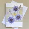 Blank floral greeting card print from my own design 