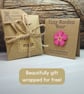 Pink Forget Me Not Pin, Handmade Bereavement Gift, Miss You Gift, Funeral Favour - Image 5
