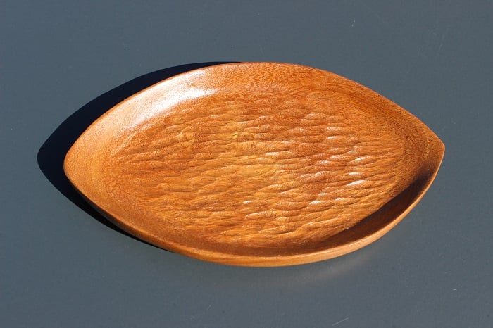Mango Wood Snack Dish  (WB8)