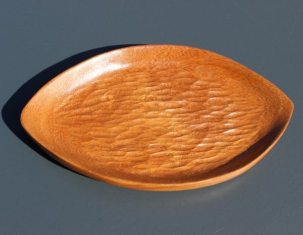 Mango Wood Snack Dish  (WB8)