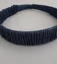 Ruffled Denim Hairband or Headband - Image 7