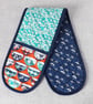 Oven Gloves, Japanese inspired - Image 2