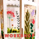 WORKSHOP Saturday 14th March 2026 11am - 3pm - Fused Glass Floral Lantern
