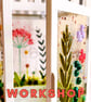 WORKSHOP Saturday 14th March 2026 11am - 3pm - Fused Glass Floral Lantern