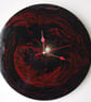 "Passion Tree" Unique Hand-painted Handcrafted Clock Abstract Wall Art  - Image 1
