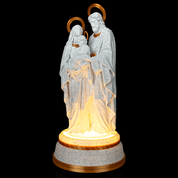Holy Family – 3D Printed Nativity Table Lamp