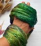 Hand Dyed Pure Mulberry Silk Yarn for Luxurious Knitting. Varigated Gradient  - Image 2