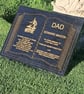 Memorial Grave Plaque Stone Engraved Bible Headstone Open Book Granite Marker - Image 3