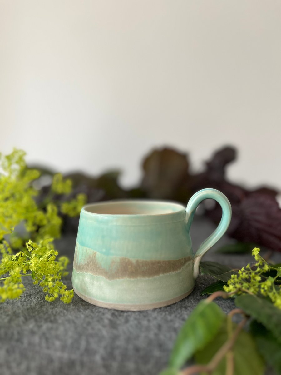 M - Ceramic Handmade Cup - Skyline - Secret Studio Sale (2)