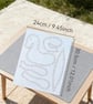 Galloping Horse Unicorn Acrylic Sewing Template - Image 2