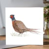 Pheasant Greeting card