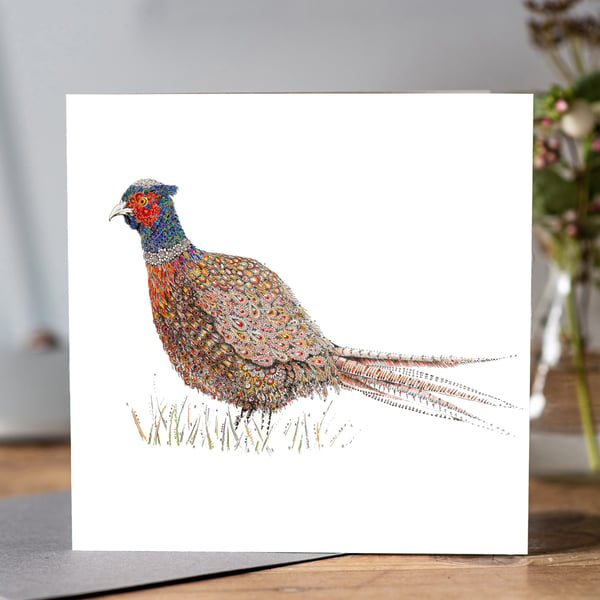 Pheasant Greeting card