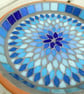 Gypsy Sky Mosaic Garden Bird Bath - Image 4