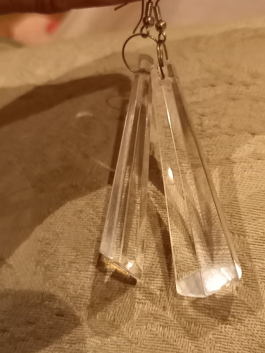 Chandelier crystal drop earrings 