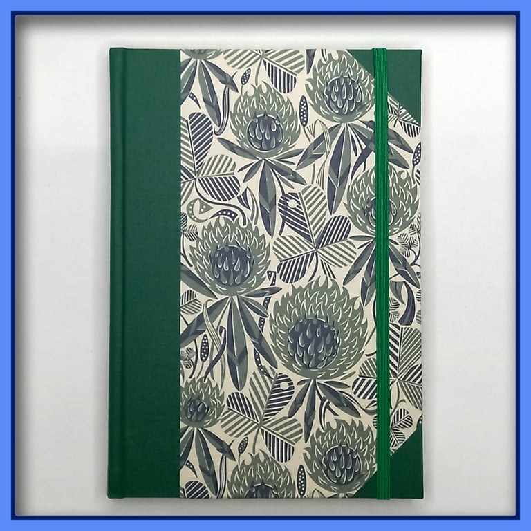 Clover Leaf Hardback notebook, sketchbook A5
