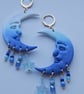 Celestial Moon Earrings 