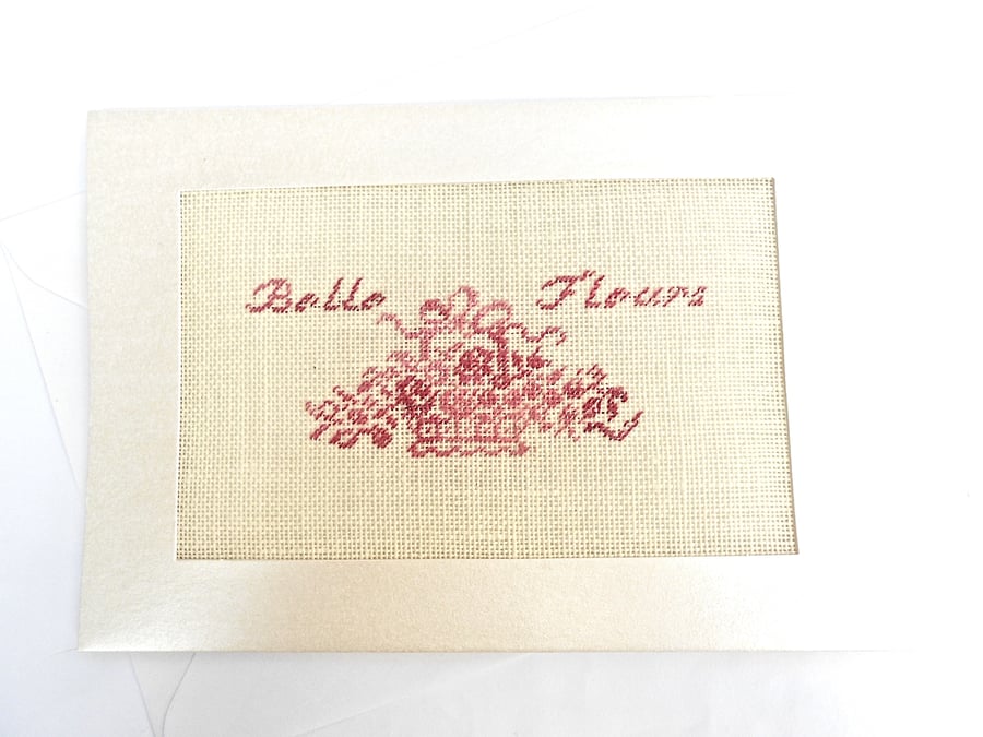 Belle Fleurs. Birthday. Thank you. Bridesmaid. Get Well. Blank. Petit Point Card