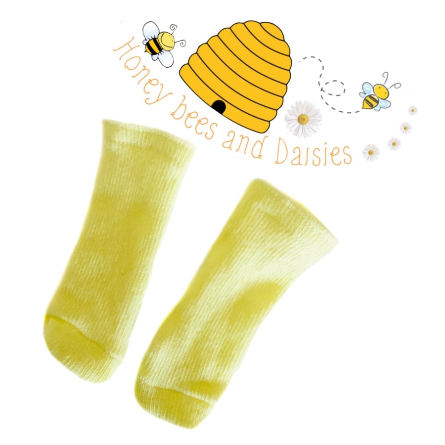 Reserved for Lesley - Lemon Socks