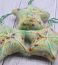 Hand knitted star - Christmas Decorations - Multicolour - Image 4