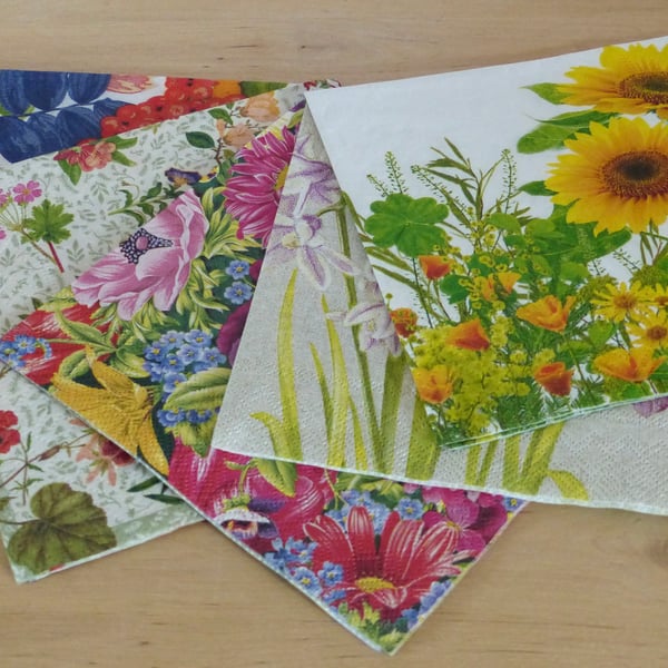 Mixed Paper Napkins