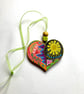 Sunshine hand painted heart 