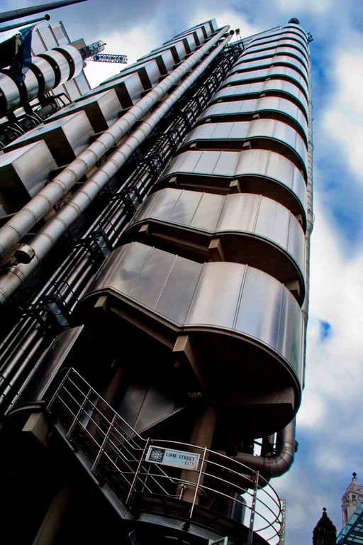 Lloyds of London building England UK 12"x18" Print