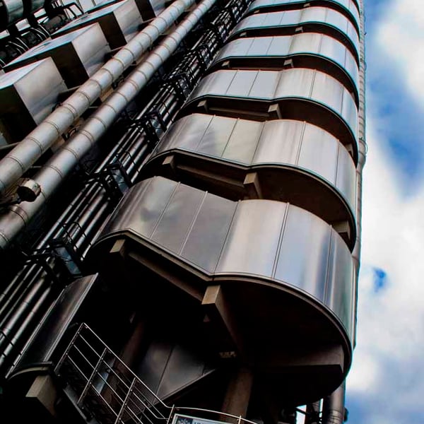 Lloyds of London building England UK 12"x18" Print