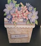 Freestanding Flowerpot card - Image 1