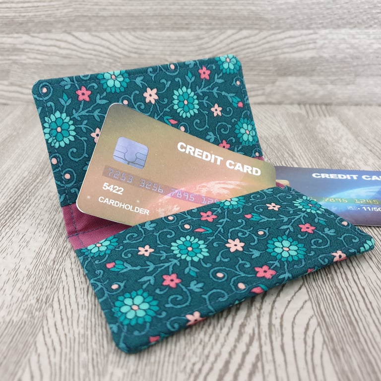 Liberty of London Fabric Card Wallet – Credit Card, Store Card, Business Card 04