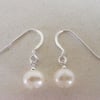 Freshwater pearl earrings