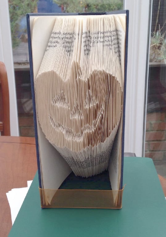 Pumpkin, MMF Book Folding Pattern - EMAILED PDF PATTERN