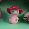 Summer Special  Tiny Toadstool Gnome 'Clarys' undercover OOAK Sculpt