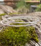 Silver Bangle, patterned oval bangle - Image 4