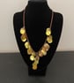 'Yolande' Gold Shell Necklace