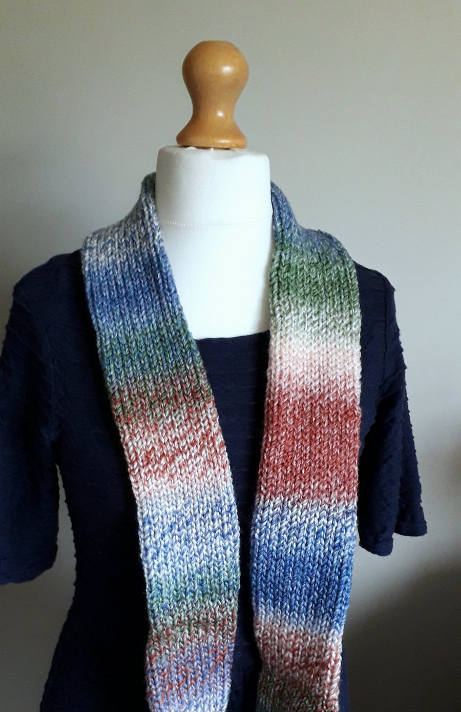 Infinity Scarf, Cowl, Double Thickness