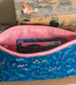 Wristlet purse or small clutch made with Liberty of London tana lawn - Image 9